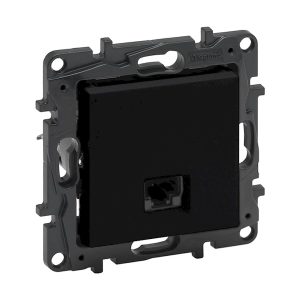 Розетка комп. RJ-45 кат.5e UTP внутр. NILOE STEP чорний