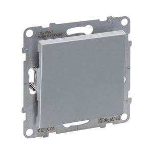 Вимикач 1-кл. внутр. 10А автоматичні клеми SUNO алюміній