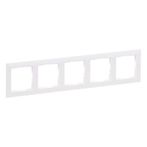 Рамка 5-ти кратна SUNO білий