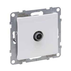 Розетка TV внутр."зірка" SUNO білий