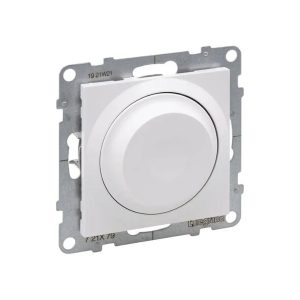 Димер поворотний  300Вт внутр. всі навантаження SUNO білий