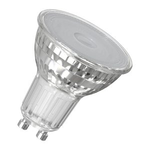 Лампа ЛЕД рефлекторна   3,7W 2700K 350lm GU10 PAR16 DIM 50 (3 роки) OSRAM