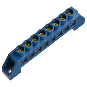 Нулевая шина в пластиковом корпусе BC-6В 8 отв. (8*12)