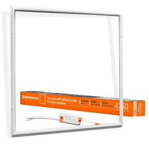 Панель ЛЕД 50W 6400K 47500Lm IP20 (595*595*15) ART-01 "Євросвітло"