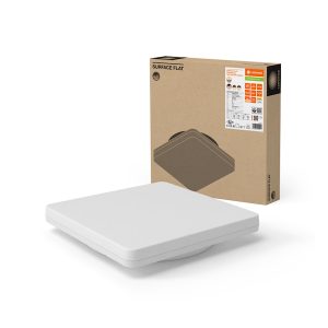 ДПП ЛЕД 12-19W 3000-4000K 1660-2660Lm (5 років) IP54 SURFACE FLAT ROUND