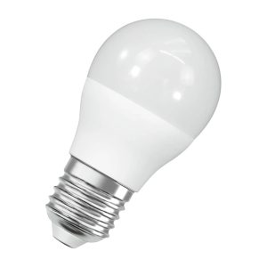 Лампа ЛЕД куля  7W 3000K 1055lm E27 VALUE CL P75 230V FR 10X1 (3 роки) "OSRAM"