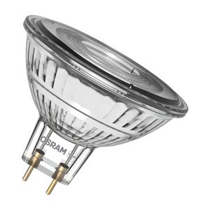 Лампа ЛЕД рефлекторна   3,4W 2700K 345lm GU5.3 LED MR16 35 36 12V 6X1 650 cd (3 роки) "OSRAM"