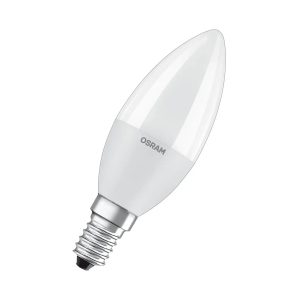 Лампа ЛЕД свічка  7,5W 6500K 806lm E14 VALUE CL B60 FR 10Х1 (3 роки) "OSRAM"