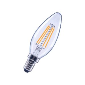 Лампа ЛЕД філаментна  7,5W 2700K 1055lm E14 VALUE СL B75 230V FIL 10X1 (3 роки) "OSRAM"
