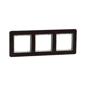 Рамка 3-х кратна "Sedna Design" Венге