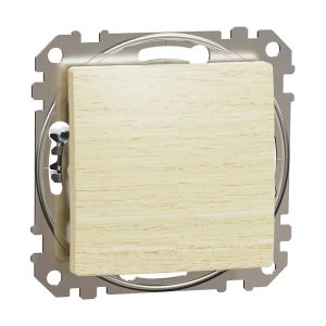 Вимикач 1-кл. внутр. "Sedna Elements" Береза