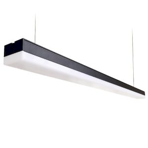 Світильник ЛЕД лінійний 60W 6400К підвісний на тросах Sign SL чорний "Євросвітло"