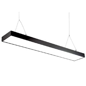 Світильник ЛЕД лінійний 60W 6400К підвісний на тросах Sign EVO чорний "Євросвітло"