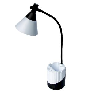 Лампа ЛЕД акумуляторна 4W Ridy-С4-PWR настільна біло-чорна "Євросвітло"