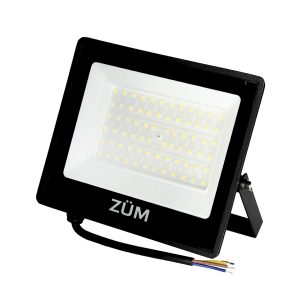 Прожектор ЛЕД   10W 6400K 900Lm IP65 ZUM F02-10 (1 рік) "Євросвітло"