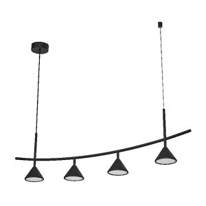 Світильник ЛЕД 16W 3000К 620Lm DECOR FUJI 4XPEND LINE 930 BK ІР20 "LEDVANCE"