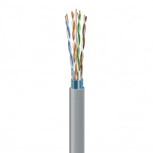 Кабель FTP cat.6 4х2х0,57 AWG 350МГц (бухта 305м) сірий ЗЗЦМ