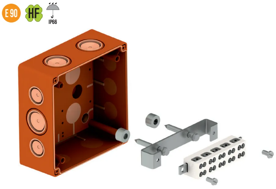 Вогнестійкі коробки фірми KOPOS