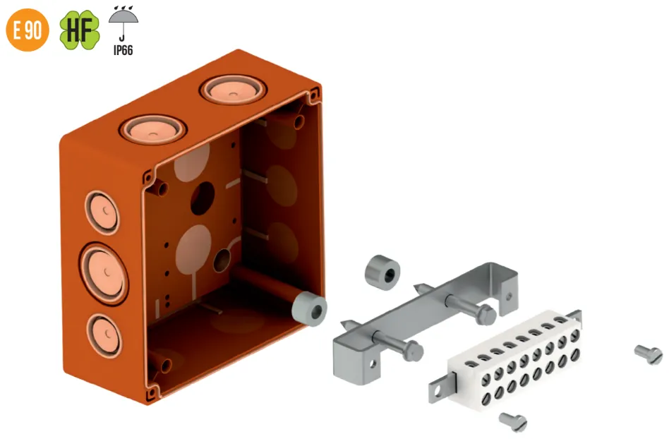 Вогнестійкі коробки фірми KOPOS