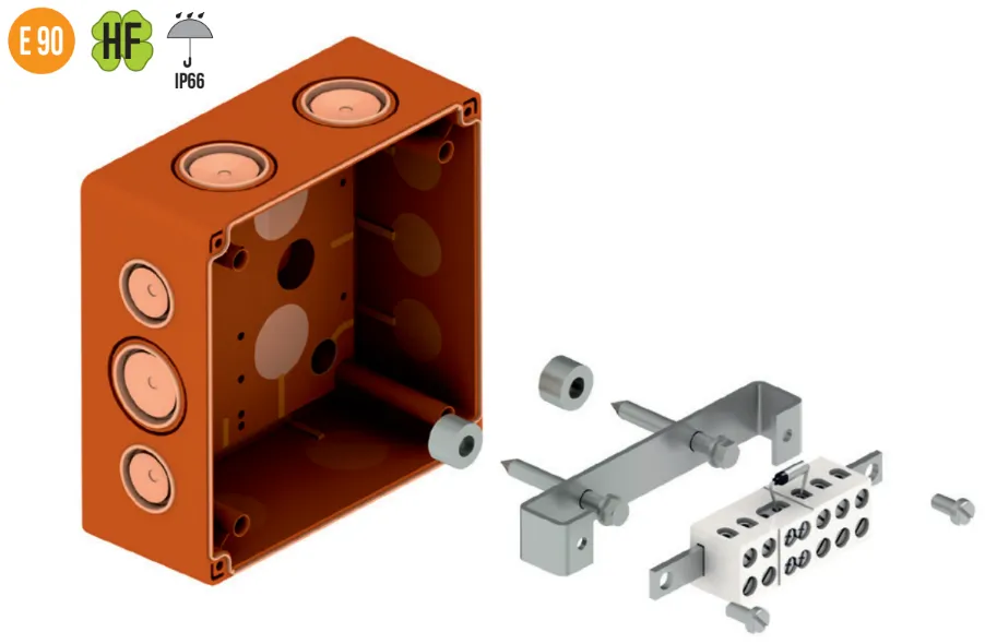 Вогнестійкі коробки фірми KOPOS