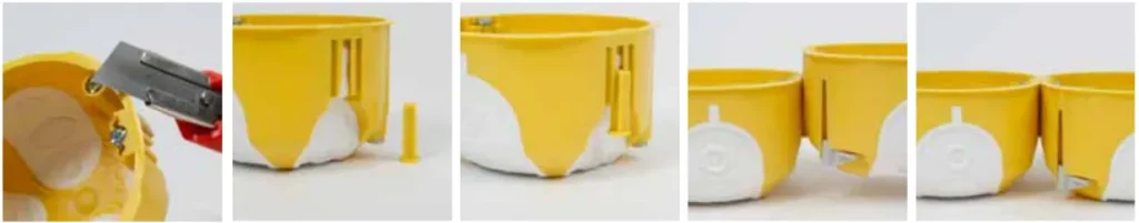 Вогнестійкі коробки KOPOS для пустотілих стін