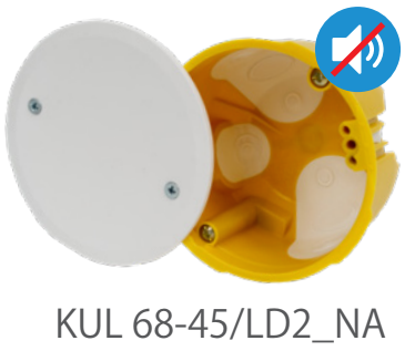 Електромонтажні коробки KOPOS з мембраною