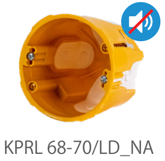 Електромонтажні коробки KOPOS з мембраною