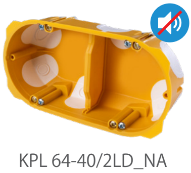 Електромонтажні коробки KOPOS з мембраною