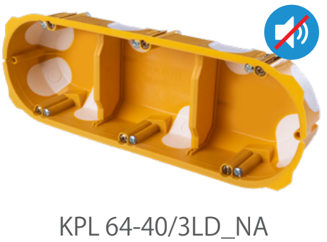 Електромонтажні коробки KOPOS з мембраною