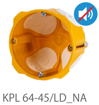 Електромонтажні коробки KOPOS з мембраною