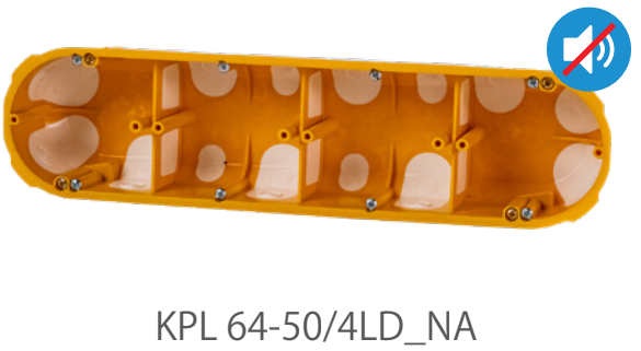 Електромонтажні коробки KOPOS з мембраною