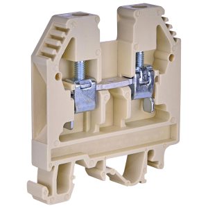 Клема гвинтова VS 6 PA  (6 mm2_бежева)