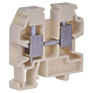 Клема гвинтова mini VS 2,5 PAM (2,5 mm2_бежева)