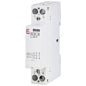 Контактор    20 A  230V RD 20-20 AC/DC AC1 "ЕТІ"