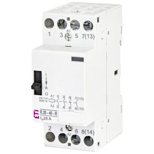 Контактор    25 A  230V R-R 25-40 AC AC1 (з руч. керув) "ЕТІ"