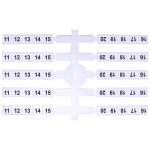 Маркувальна табличка (200шт.) EO3 (11-20)