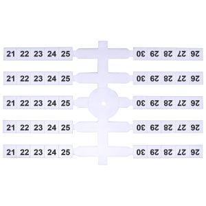 Маркувальна табличка (200шт.) EO3 (21-30)