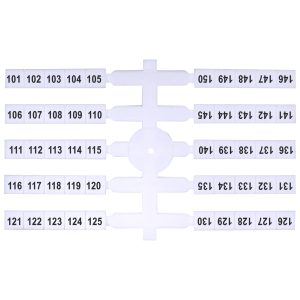 Маркувальна табличка (200шт.) EO3 (101-150)