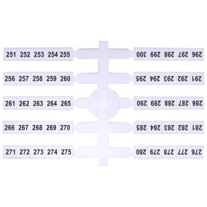 Маркувальна табличка (200шт.) EO3 (251-300)