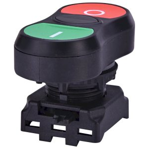 Кнопка-модуль здвоєна "on/off" EGT-C (чорна)