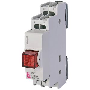 Лампа сигнальна LG1 "RED" (червона) "ETI" (знятий з в-ва)