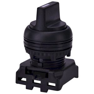 Поворотный переключатель EGS2-N90-C (2-х поз., с фикс. 0-1, 90°, черный)