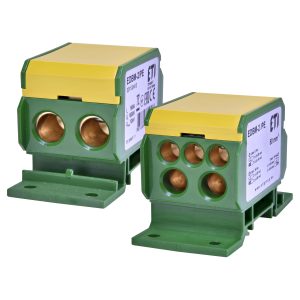 Блок розподільчий EDBM-2/PE (160А, 1x4-70; 2x4-35; 3x2,5-25)