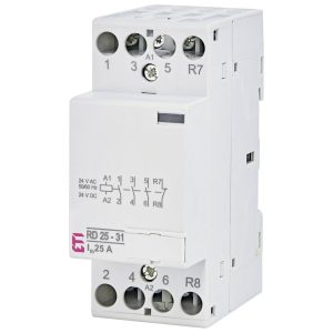 Контактор    25 A   24V RD 25-31 AC/DC AC1 "ЕТІ"