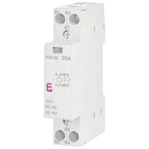 Контактор    20 A   24V R 20-02 AС1 "ЕТІ"