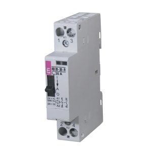 Контактор    20 A   24V RD-R 20-01 AC/DC AC1 (з руч. керув) "ЕТІ"