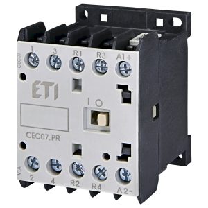 Контактор     7 A  230V 2NO+2NC 4P CEC 07.PR AC 4kW AC3 "ЕТІ"