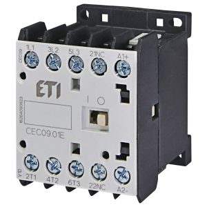 Контактор     9 A  220V CEC 09.01 DC 4kW AC3 "ЕТІ"