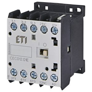 Контактор    12 A  400V CEC 12.01 5.5kW 50/60Hz AC3 "ЕТІ"