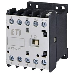 Контактор    12 A   24V 2NO+2NC 4P CEC 12.PR DC 5.5kW; AC3 "ЕТІ"